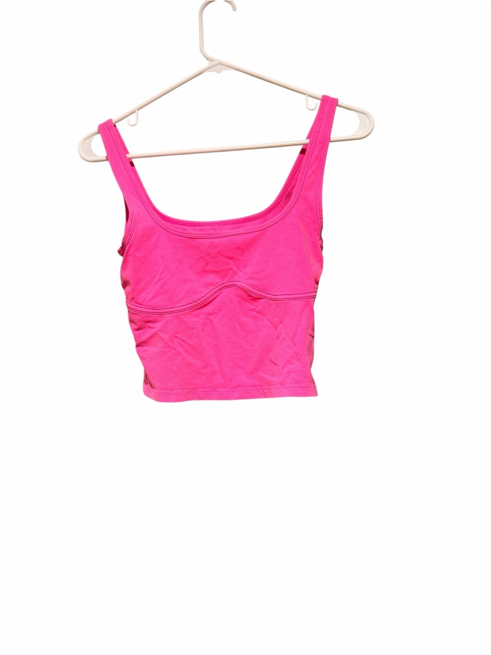 Victoria's Secret Hot Pink Scoop Neck Tank Top